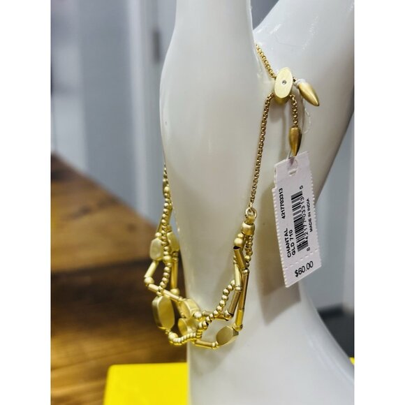 Kendra Scott NWT Gold Chantal Bracelet - Picture 1 of 3